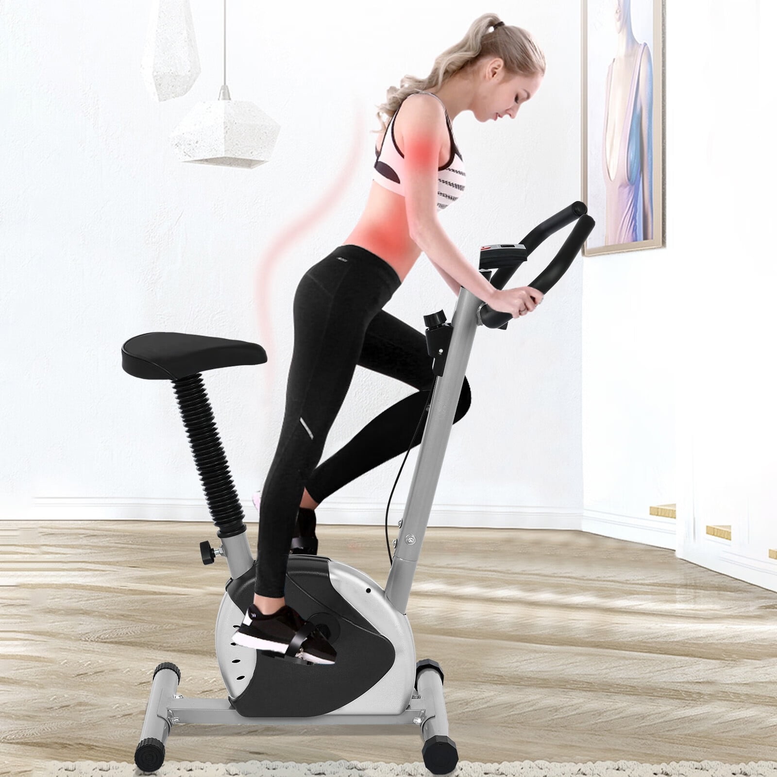 distance on exercise bike