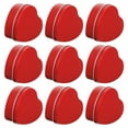 thumbnail image 2 of 10Pcs Heart Shaped Candy Box Valentines Day Gift Packing Box Small Chocolate Container, 2 of 8