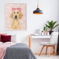 thumbnail image 3 of Stupell Industries Eclectic Picture Ready Retriever White Framed Giclee Art, 24 x 30, by Lucille Price, 3 of 8