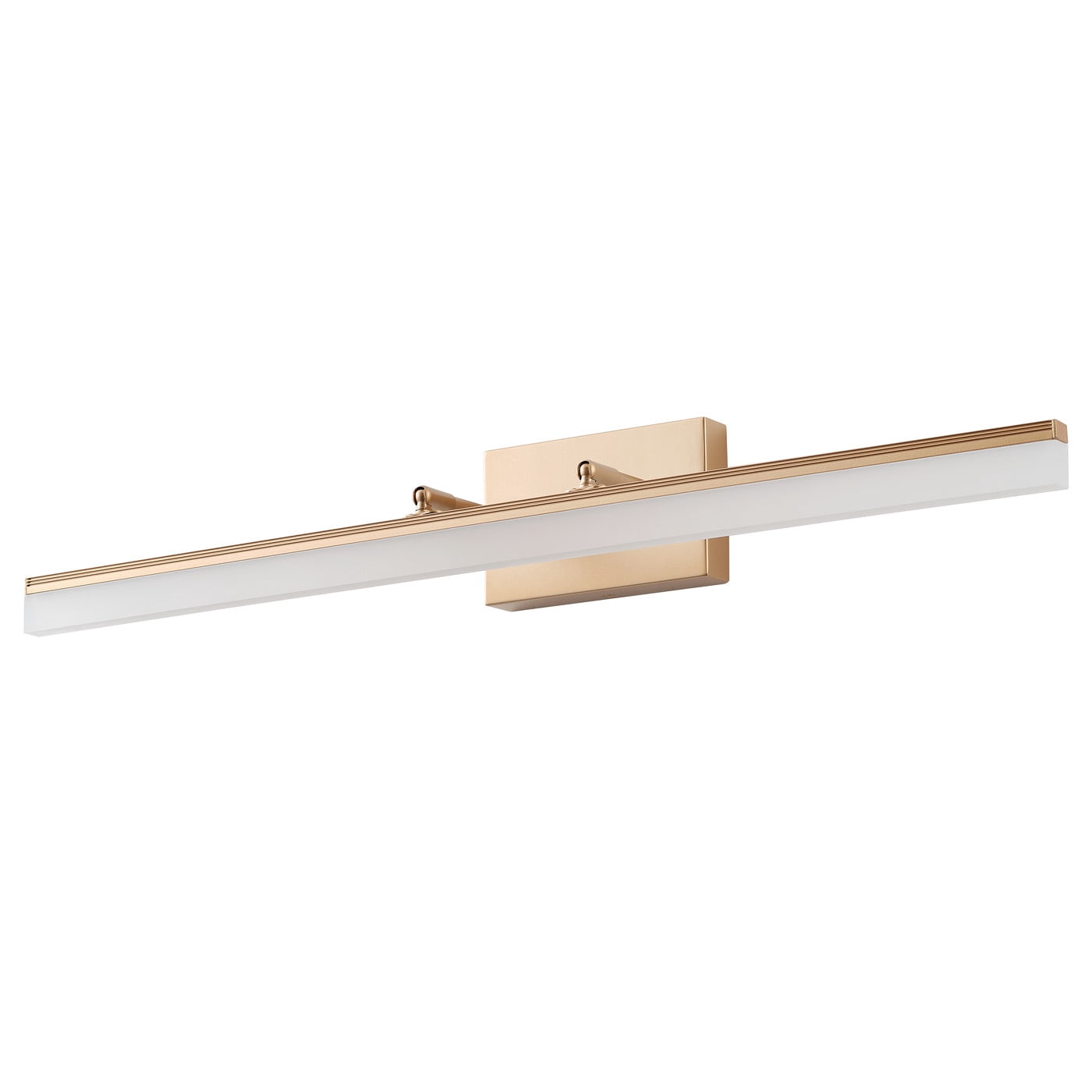 Contemporary LED Vanity Light, Gold Wall Light Over the Mirror for Bathroom