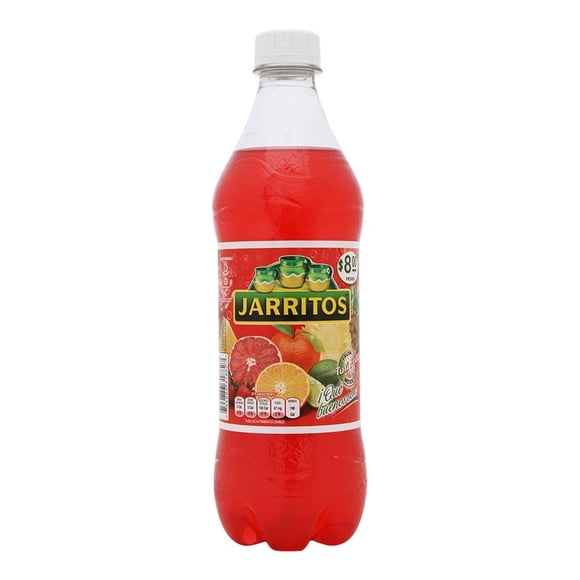 Refresco Jarritos sabor tutti frutti 600 ml