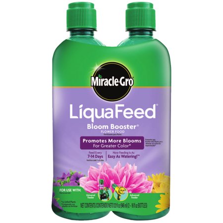 Miracle-Gro LiquaFeed Bloom Booster Flower Food (Best Bloom Booster For Weed)