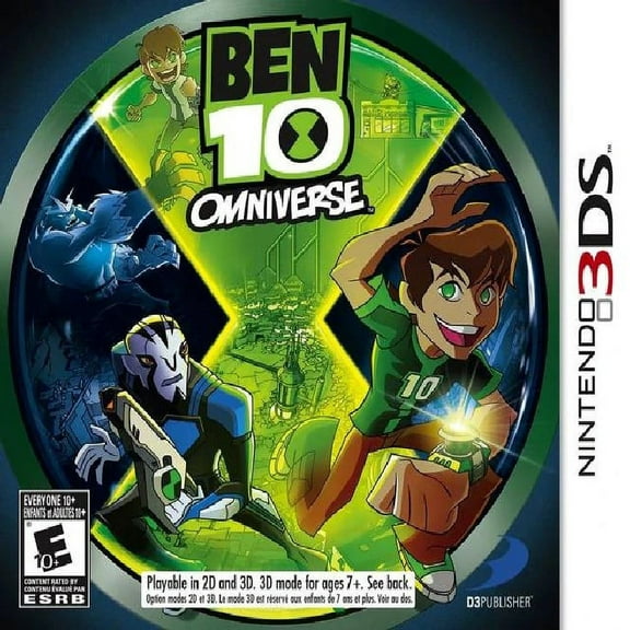 Restored Ben 10: Omniverse (Nintendo 3DS, 2012) (Refurbished)