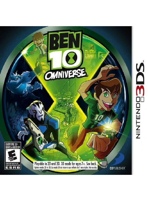 Restored Ben 10: Omniverse (Nintendo 3DS, 2012) (Refurbished)
