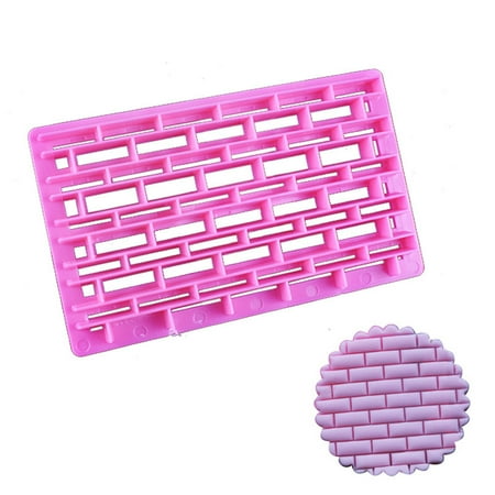 

Kitchen Gadgets Brick Print Silicone Mould Fondant Cake Chocolate Cookie Decorating Mould Cake Tools Kitchen Organization and Storage
