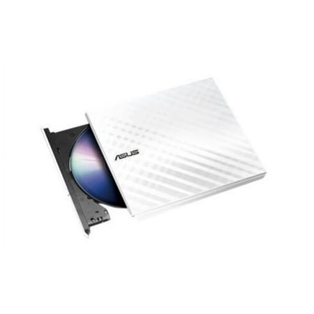ASUS - 8x External USB 2.0 DVD±RW/CD-RW Drive - White