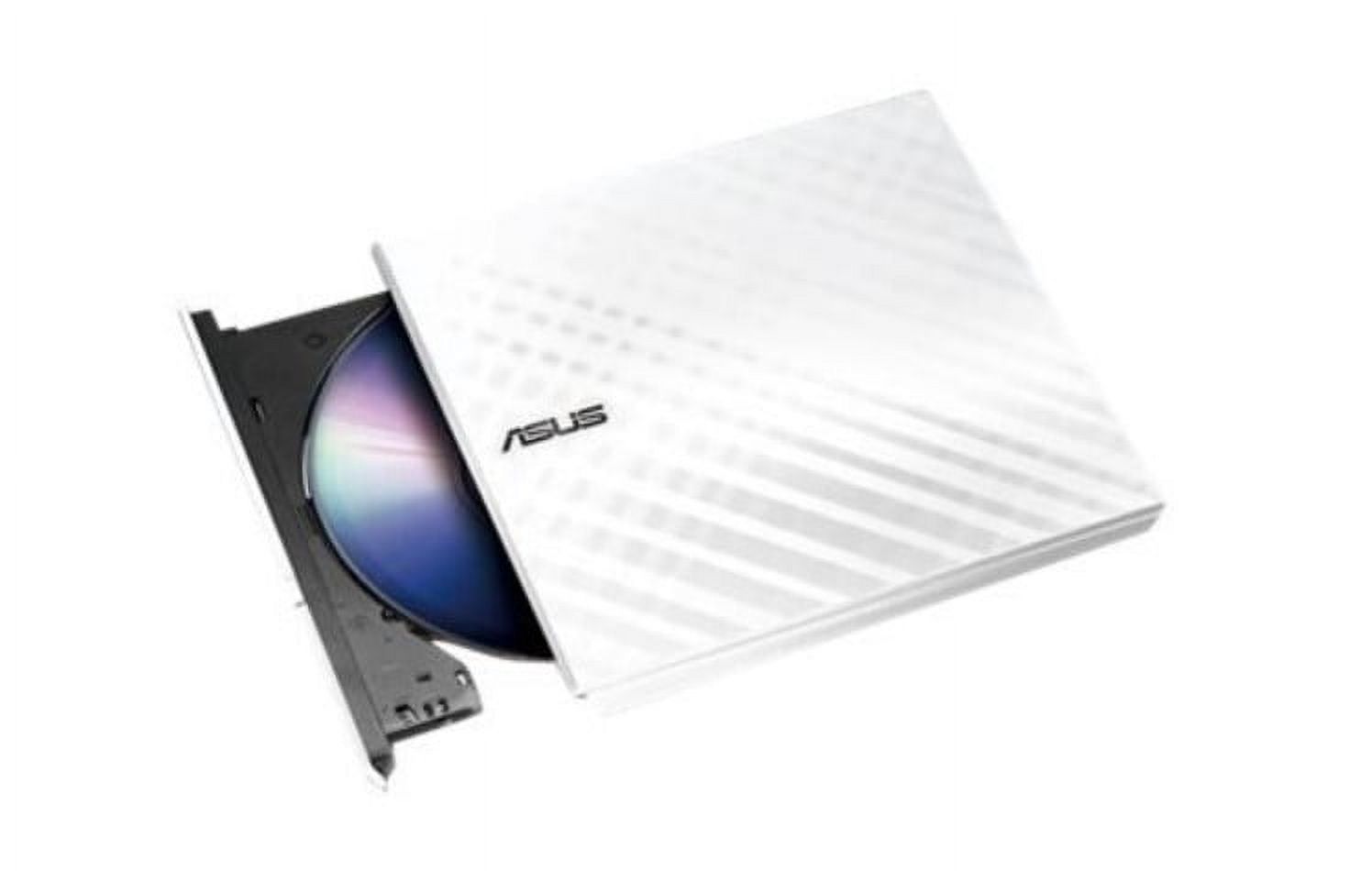 Asus SDRW-08D2S-U Portable DVD-Writer - External - White - image 3 of 3