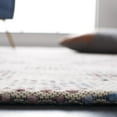 thumbnail image 5 of SAFAVIEH Marbella Johann Abstract Striped Area Rug, Blue/Beige, 5' x 8', 5 of 7