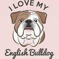 thumbnail image 2 of CafePress - I Love My English Bulld Long Sleeve Infant T Shirt - Long Sleeve Infant T-Shirt, 2 of 2