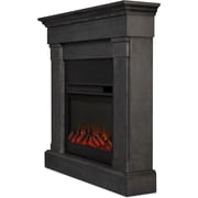 Real Flame Crawford 48 Slim Electric Fireplace in Gray