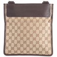 thumbnail image 3 of Pre-Owned Gucci GG Canvas Shoulder Bag in Brown and Beige Leather (27639), 3 of 19
