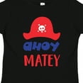 thumbnail image 4 of Inktastic Ahoy Matey, Pirate Hat, Skull and Bones, Pirates Boys or Girls Toddler T-Shirt, 4 of 5