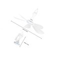 thumbnail image 4 of OUNONA Rechargeable Ceiling Fan Hanging Fans for Outside White Plastic 1 Set, 4 of 7