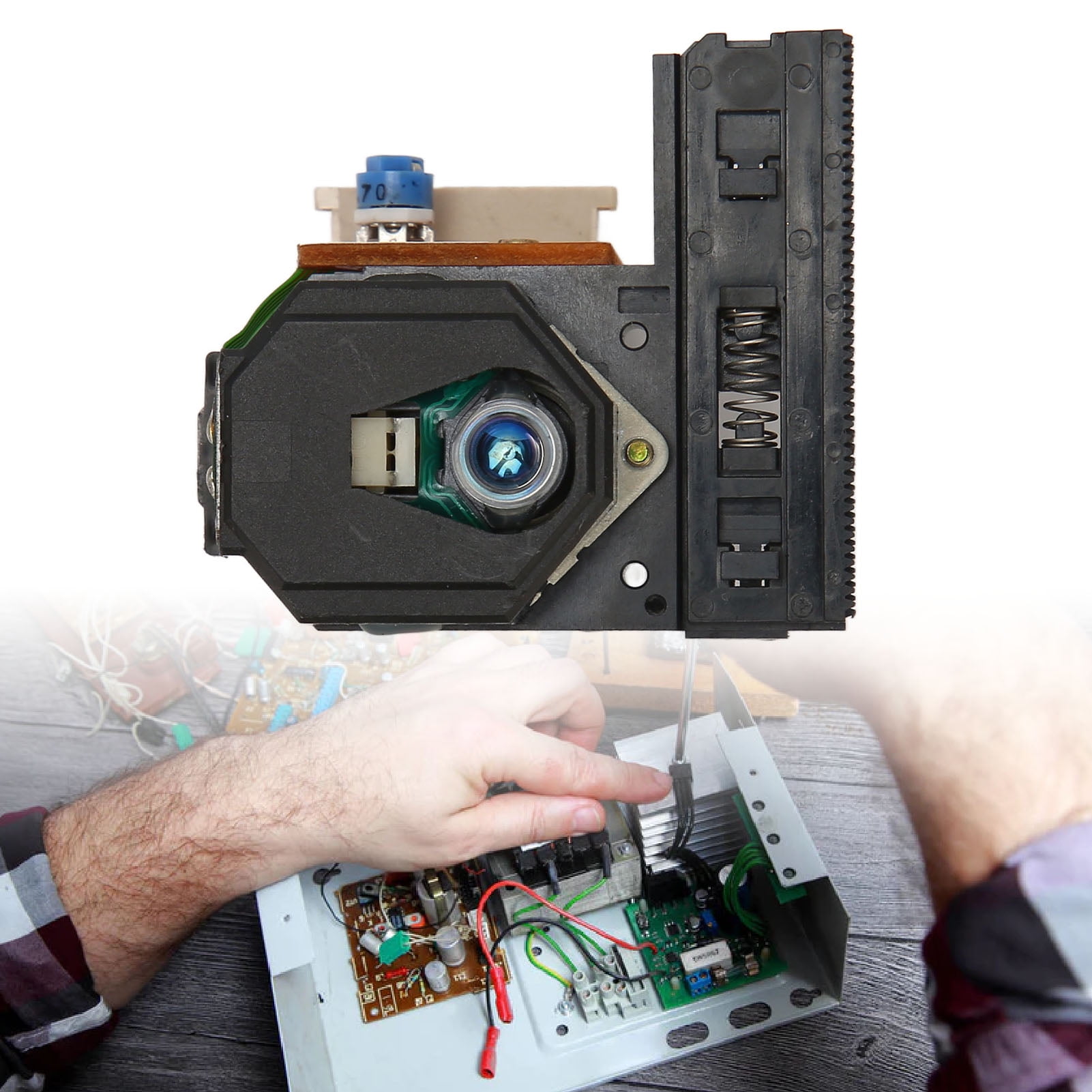 CD Lens Head, Replacement KCP 1H Easy To Repair Efficient CD Optical