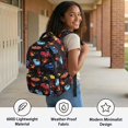 thumbnail image 5 of Aplkyhs Cool Car Backpack for Teens 12-18 17 Inch School Bag Durable Water Repellent Bookbag for High School, 5 of 7