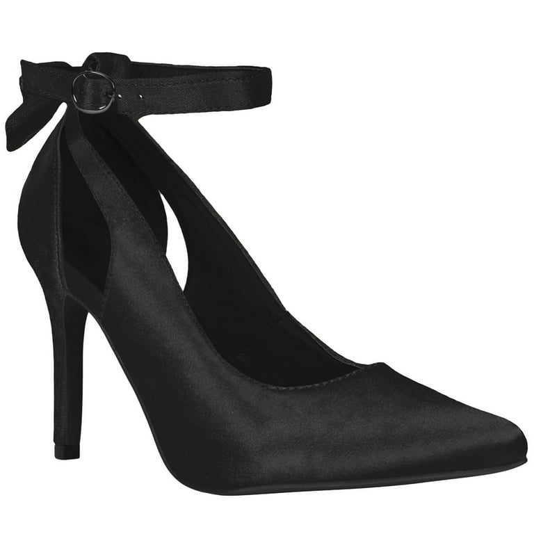 Bow tie shop high heels