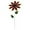 Red, variant on BinKFF Metal Flowers for Outside, 18" Decorative Garden Stakes with Swaying Flowers Head Yard Art,Spring Garden Decor for Lawn, Pathway & Garden, Halloween Decoration Outdoor