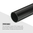 thumbnail image 4 of Rigid Round Pipe 35.2mm ID 40mm OD 20cm/8" Length Black High Impact for Water Pipe, Crafts, Cable Sleeves, 4 of 6