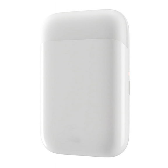 Pocket Photo Printer 300dpi Wireless Bluetooth Mini Printer Portable Home Ink-Free Photo Printer for Mobile App,1 * Pocket Printer Kit,White