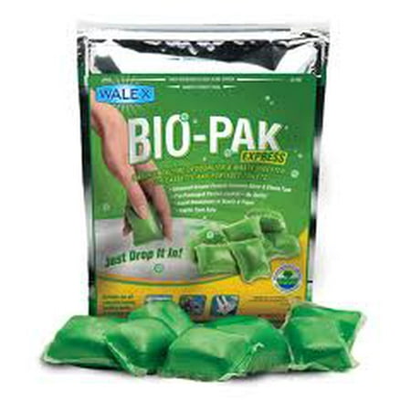 Pak Enzyme Deodorizer - Bio-Pak RV Holding Tank Enzyme Deodorizer & Waste Digester -2/pk
