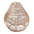 thumbnail image 1 of Monstrate Pantalla de lámpara colgante de ratán tejido para estilo de dormitorio de hotel de isla de cocina Iluminación novedosa XH22-010 29x30x8.5CM, 1 of 1
