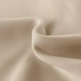 thumbnail image 6 of JIUZHEN French Door Curtains – Rod Pocket Thermal Blackout Curtain for Doors with Glass Window, Kitchen and Patio Doors for Privacy, 25 X 40 Inches Long, 1 Curtain Panel with Tieback, Beige, 6 of 7