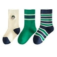thumbnail image 2 of Green Socks Girls and Boys Socks Autumn and Winter Fashionable Cute Cartoon Green Boy Print Comfortable Warm, 2 of 3