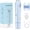 Blue, variant on Obacre Bikini Trimmer for Women,Electric Razors for Women & LED Display,Wet/Dry Pubic Body Hair Trimmer,IPX7 Waterproof-Easy Cleaning Body Shaver Bikini Razor,Ceramic Blade,Women's Gifts