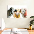 thumbnail image 3 of Elephant Stock Livestock Cows Splash Wall Art - Horizontal Canvas Wall Art - Living Room Wall Decor - Animal Canvas - Gray And Brown Decor - 12" x 8", 3 of 8