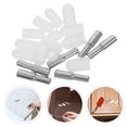thumbnail image 2 of MRLESS 6-Pack Stainless Steel Shelf Support Pegs for Kitchen Cabinets, Adjustable Metal Pins and Clips for Bookshelves, Cupboards, Glass & Wood Shelves, 2 of 6