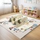 thumbnail image 5 of UANLAUO Baby Play Mat, Reversible, Waterproof Foam Padded Play Mat for Infants, Babies, Toddlers, Plays and Tummy Time, Foldable, 71x59 Inches Baby Crawling mat with Travel Bag for Indoor and Outdoor, 5 of 5