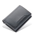 thumbnail image 1 of Estuche para tarjetas antirrobo antimagnético de aluminio para hombre, con RFID, elástico automático, corto, para mujer, 1 of 5