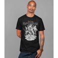 thumbnail image 2 of Iron Maiden - Trooper Black  and White Jumbo Print Unisex T-Shirt - Black - Small, 2 of 6