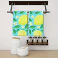thumbnail image 2 of Eveokoki Kitchen Dish Towel 16 x 24 Inch Fruit And Floral Dishcloth Watercolor Fruit Decorative Hand Drying Tea Towel for Cooking Baking Cleaning Wipes, Set of 2, 2 of 5