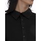 thumbnail image 5 of CAMISA DE MUJER CHIC INSPIRE DE MANGA CORTA CON CUELLO DESCENDIDO XL NEGRO, 5 of 7