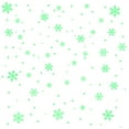 thumbnail image 4 of Glow in The Dark Christmas Snowflake Sticker Xmas Self-Adhesive PVC Wall Decals Stickers Luminous Stickers for Wall Door Window Ceiling, 4 of 10