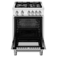thumbnail image 2 of Bertazzoni Mas244gasv Master 24" Wide 2.5 Cu. Ft. Free Standing Gas Range - Nero, 2 of 5