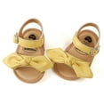 thumbnail image 6 of IROINNID Infant's First Walker Shoes Girls PU Non-slip Sole Buckle Sandals, Size 0-18M, 6 of 8