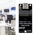 thumbnail image 6 of YIEMEEN M.2 to Type C Solid Disk Adapter Board Supports NVME Protocol and Transfer Speeds Up to 2000MB/s NVME Conversion Board, 6 of 7