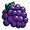 1pcs, variant on Purple Grapes Er, Phone Decal Water Bottle Stickers Car Decals, Funny Birthday Gift
