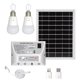 thumbnail image 1 of Sistema de iluminación solar portátil Impermeable Panel solar de 5.5W Bombillas LED de 1W y 2W Contr CACAGOO Luz al aire libre, 1 of 7
