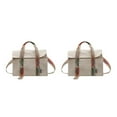 thumbnail image 4 of Guardoinrt Sac à Main Classique et Intemporel Accessoire à la Mode pour Femmes Sacs Fonctionnels et Pratiques pour Femmes Blanc 2Set, 4 of 6