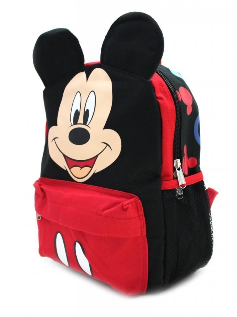 New Mickey Mouse Club House 3D Ears Small Toddler Backpack-8680