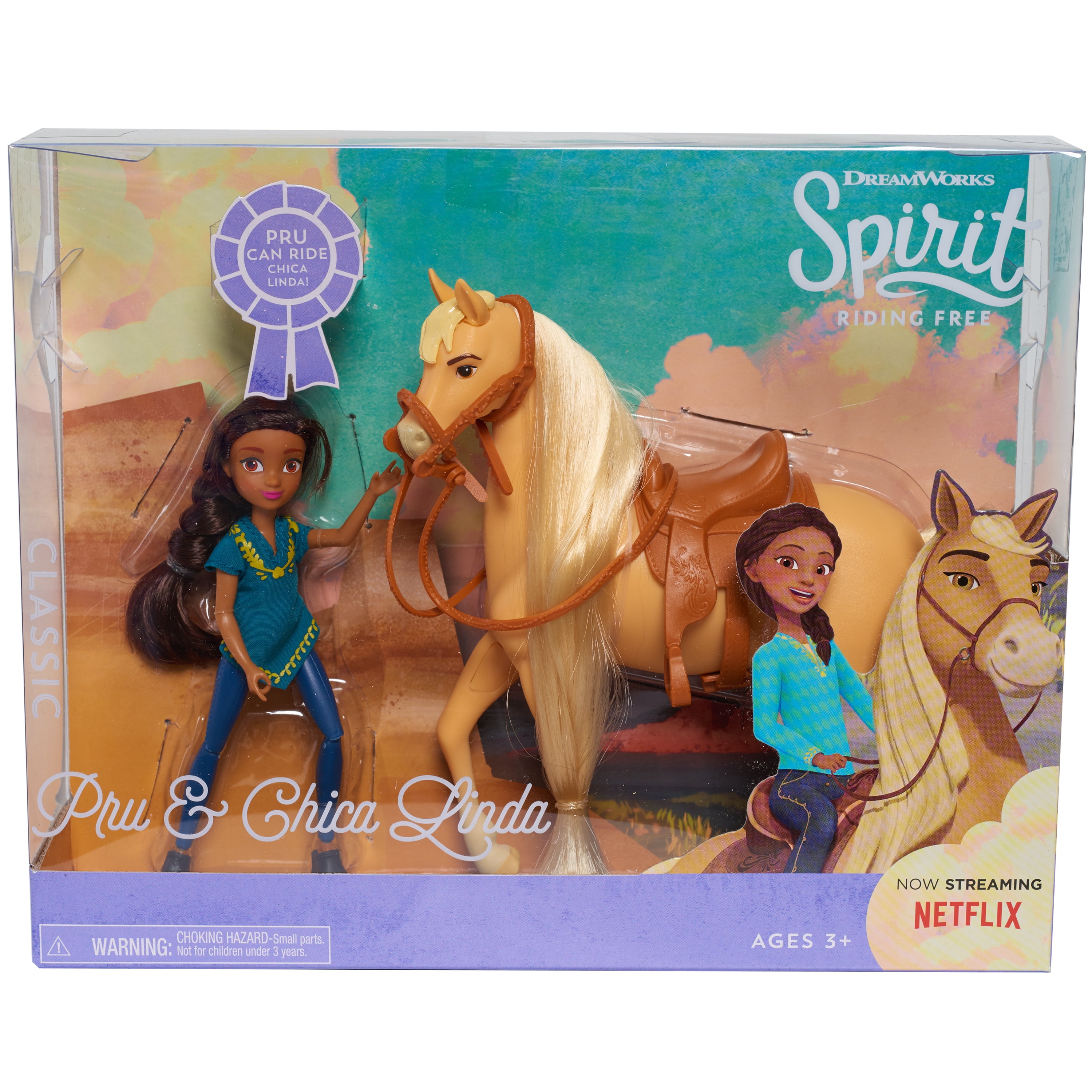 Spirit Riding Free Small Doll and Horse 