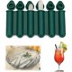 thumbnail image 1 of Mini Silicone Ice Mold with Lid (Dark Green), Slim and Long, Easy to Push and Place, for Making 6 Bottles of Water, 1 of 5