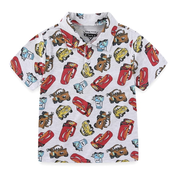 Disney Cars Boys Short Sleeve Polo Shirt (Boys), Sizes 2T-7