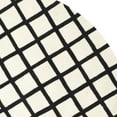 thumbnail image 6 of SAFAVIEH Chatham Jahn Geometric Wool Area Rug, Ivory/Black, 7' x 7' Round, 6 of 7