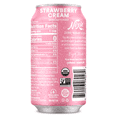 thumbnail image 2 of Nixie Organic Zero Sugar Soda, Strawberry Cream, Healthy Soda Pop, Non-GMO, 0 Sugar, 0 Calories, 12oz Cans (12 Pack), 2 of 7