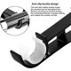 thumbnail image 3 of 2 Drapery Rod Brackets Heavy Duty Metal Curtain Rod Bracket, Double Curtain Rod Mount Brackets, Curtain Rod Brackets, Black, 3 of 4
