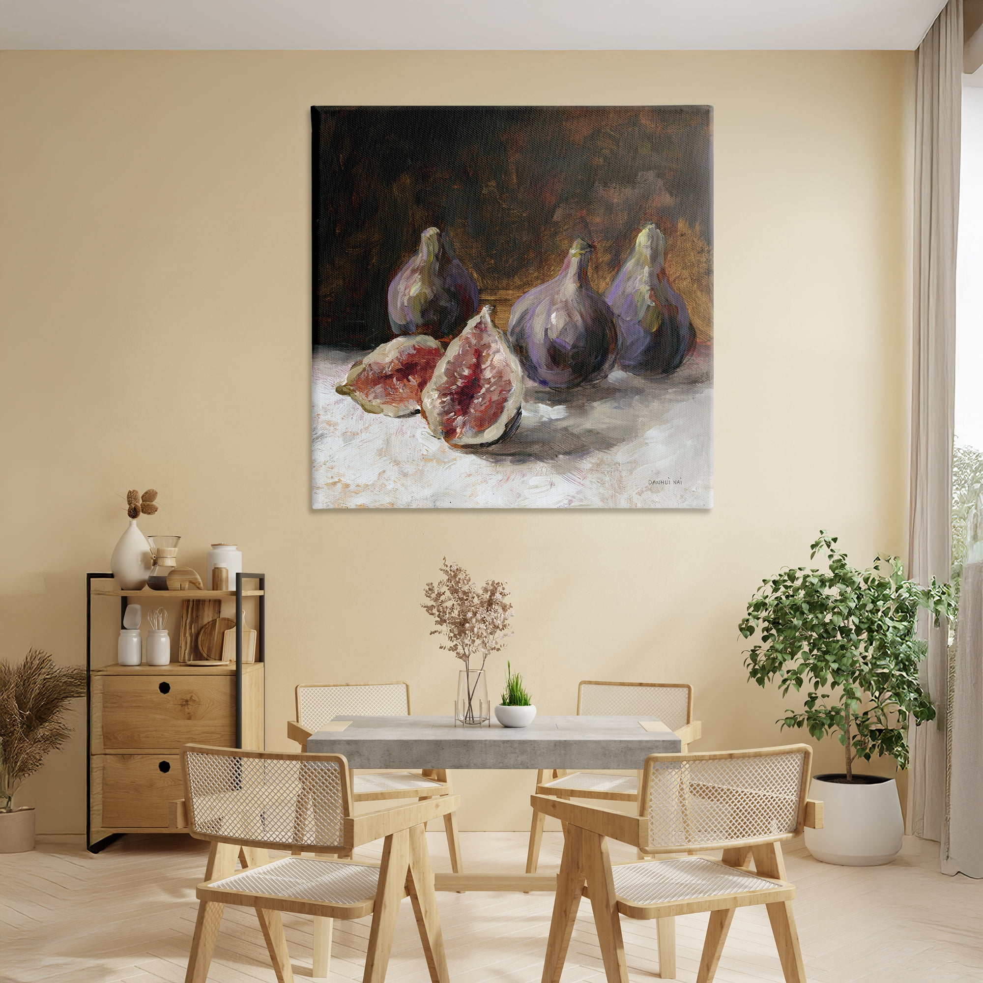 Stupell Industries Rustic Fig Still Life Canvas Wall Art, design by Danhui Nai